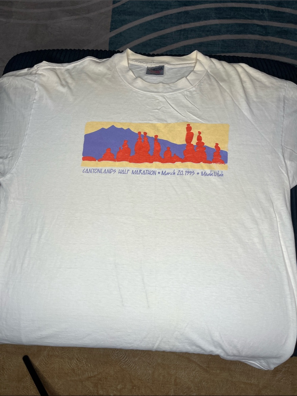 1993 Vintage Canyonlands Half Marathon Moab Utah